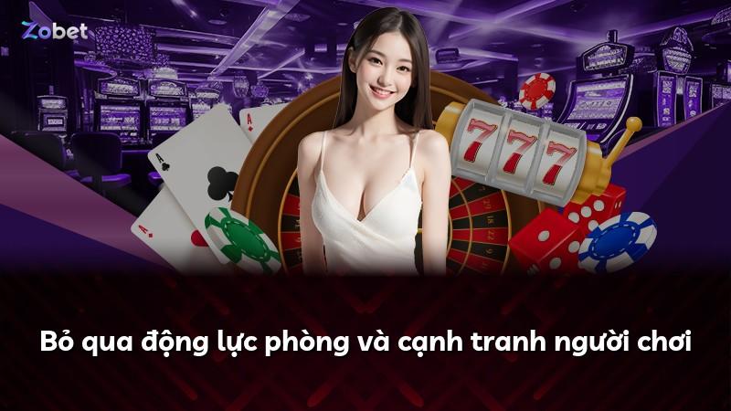 Bỏ qua động lực phòng và cạnh tranh người chơi