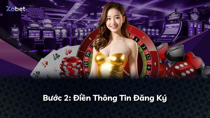 Bước 2: Điền Thông Tin Đăng Ký