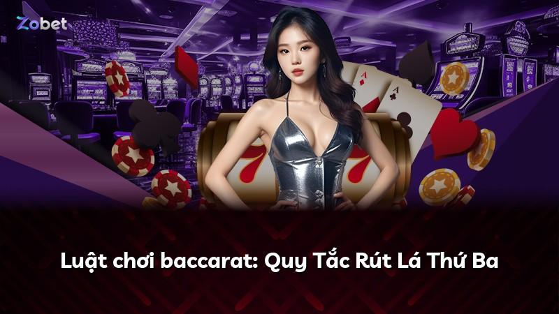 Luật chơi baccarat: Quy Tắc Rút Lá Thứ Ba