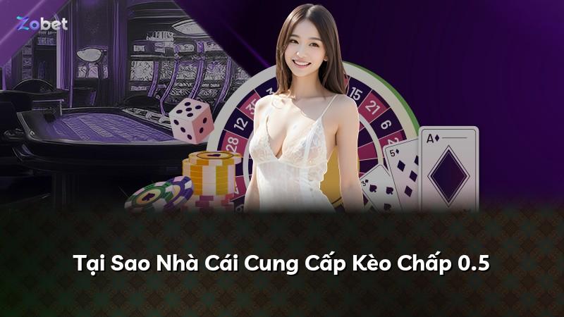Tại Sao Nhà Cái Cung Cấp Kèo Chấp 0.5